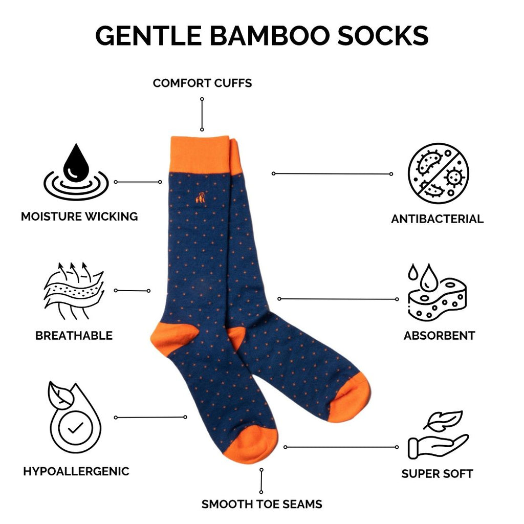 Cricket Bamboo Socks (Comfort Cuff)