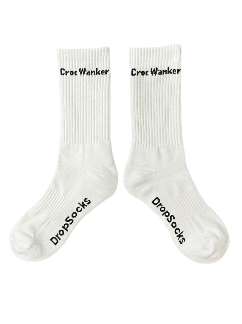 Croc Wanker - Funny Socks