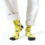 The Bee 2 Pack Bamboo Sock Set