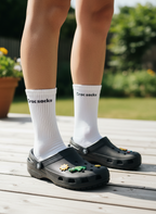 "Croc socks" with Crocs