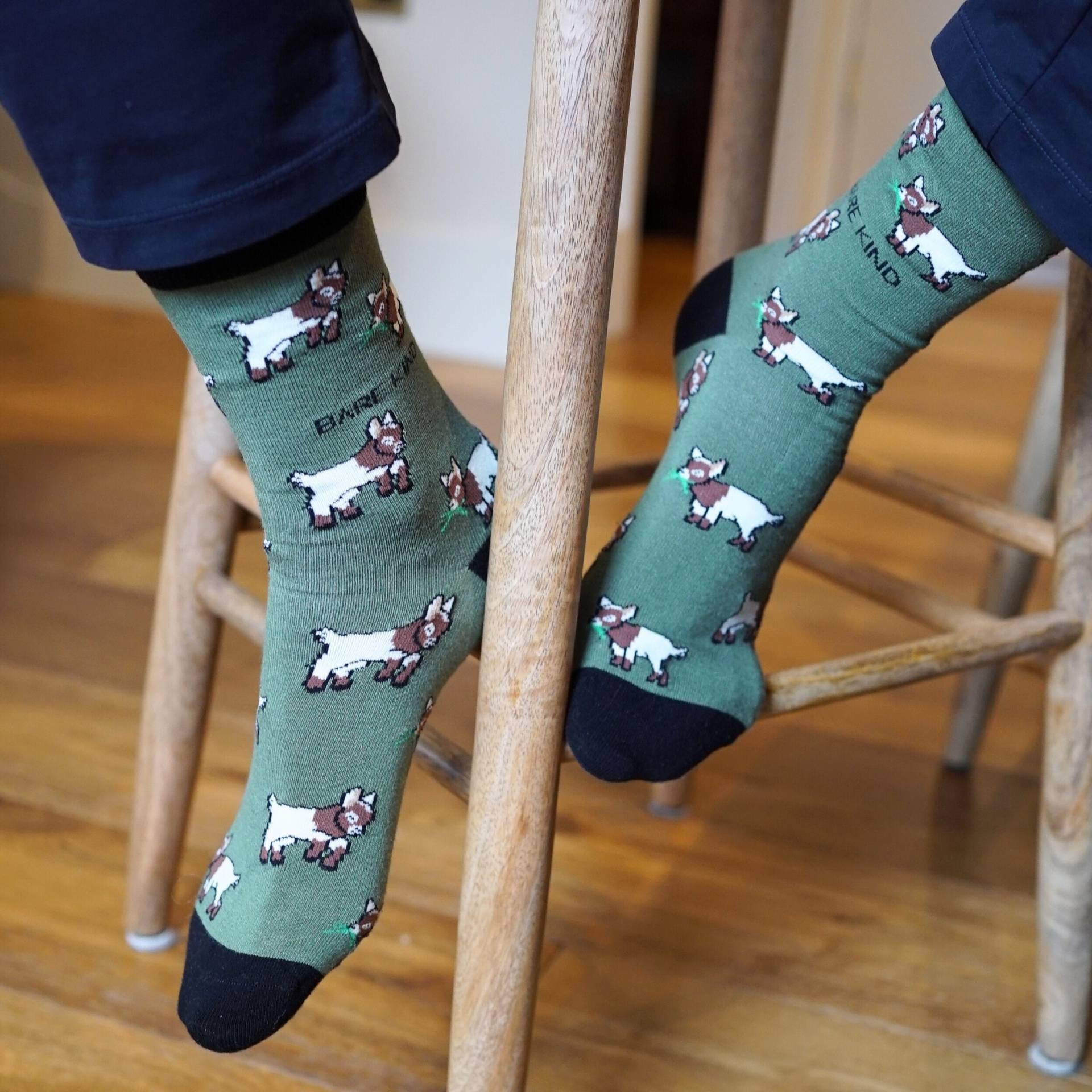 Save the Goats Bamboo Socks