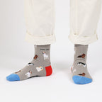 Save the Grey Dog Bamboo Socks