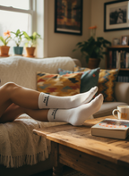 "I'm a snaaaake" socks lifestyle image