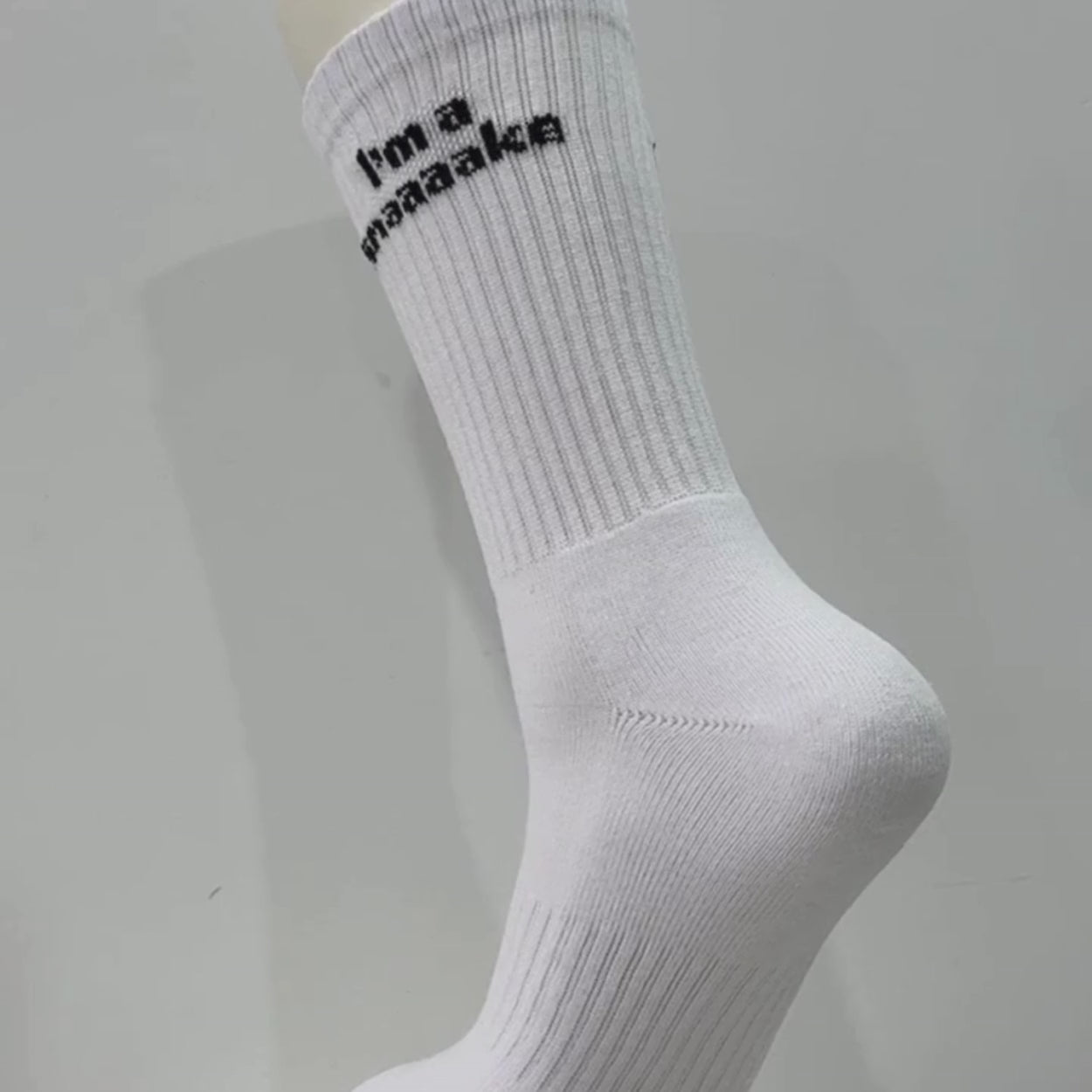 I'm a snaaaake - Quoted Socks