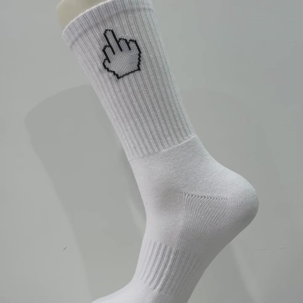 Middle Finger - Quoted Socks
